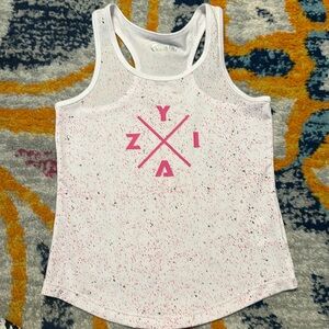 Girls splatter tank